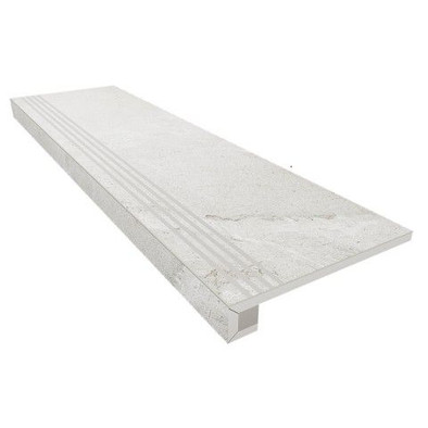 Комплект Ступень KA00 LA00 33x120 неполированная (прямоугол. бортик) + Подступенок 14.5x120