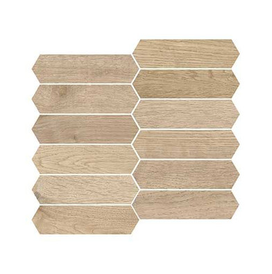 Керамогранит Contempo Mini Crayon Oak (114832) 3,7х13,6 Wow глазурованный, матовый универсальный