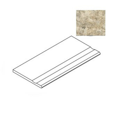 Керамогранит Forte Dei Marmi Quark Brazilian Gold Bordo Pisc 30x60 Atlas Concorde матовый бортик для бассейна 620090001104