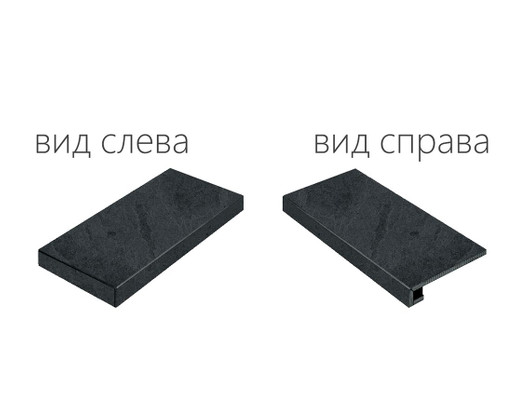 Ступень угловая Материя Титанио Левая/Materia Titanio Scalino Angolare Sinistro 33х120 керамогранит фото Ступень угловая Материя Титанио Левая/Materia Titanio Scalino Angolare Sinistro 33х120 керамогранит