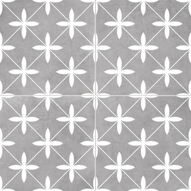 Керамогранит Chic Poole Grey 44,5x44,5 Dual Gres матовый напольный DG_CH_DP_GR_DP