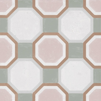 Керамогранит Patterns Pink Diamond/22,3/9 22,3x22,3 Peronda матовый универсальный 3386036491