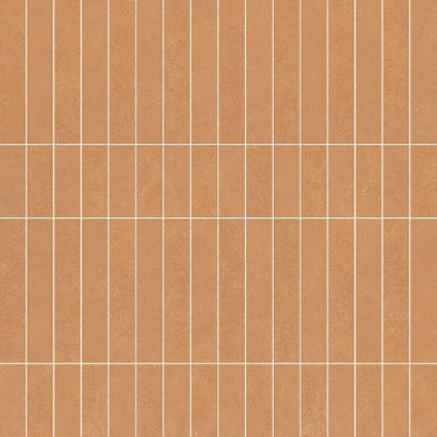 Мозаика 41ZERO42 Mosaic Rug Terra 30x30 керамогранит матовая, рельефная, коричневый 4101226
