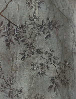 Панно Dec Autumn Smoke A Nplus 89x118,2 полированное керамогранит