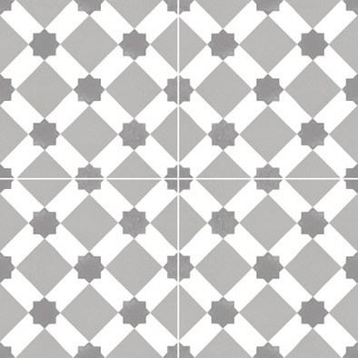 Керамогранит Chic Howard Grey 44,5x44,5 Dual Gres матовый напольный DG_CH_HOW_GR_DP