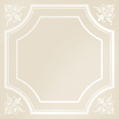 Декор Ad Personam Carre' Bianco 50x50 Petracer`s матовЫЙ керамический TR CARRE 04