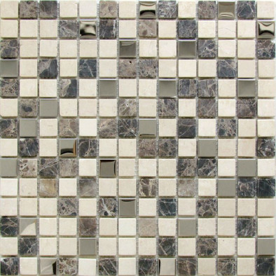 Мозаика Oxford 2x2 мрамор 30.5х30.5