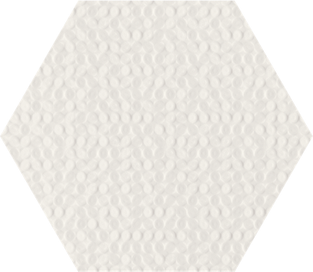 Настенная плитка Noisy Whisper White STR Paradyz Ceramika 17.1x19.8 рельефная (структурированная) керамическая CPNO0005