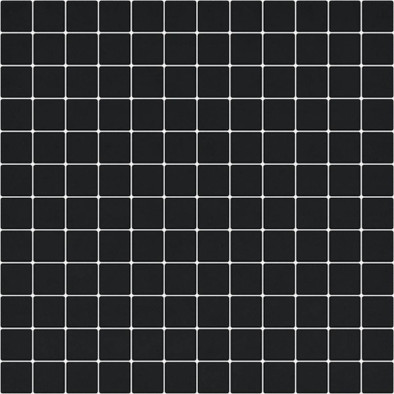 Мозаика Pastelli Antracite керамогранит 30х30 см Appiani противоскользящая чип 25х25 мм, черный PST 7008