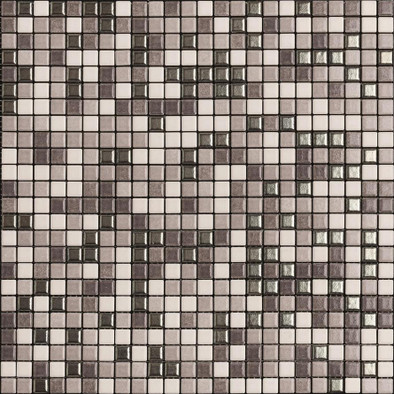 Мозаика Mix Standard Metropolitan 3 керамика 30х30 см Appiani матовая чип 12х12 мм, бежевый, коричневый XMBM 403