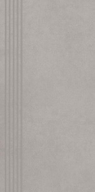 Ступень фронтальная Intero Silver Stopnica Prasowana Mat. 29,8x59,8 керамогранит матовая 5902610576751