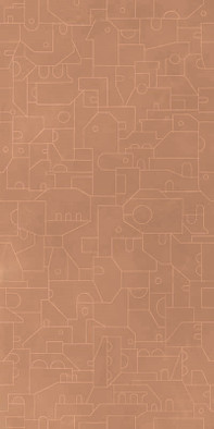 Декор KHB2 Mattone Labirinto Rett 60x120 Keope Cotto Milano керамогранит матовый