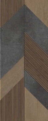 Настенная плитка Gent Stone 3D Roble 59,6x150 Porcelanosa матовая керамическая 100337327