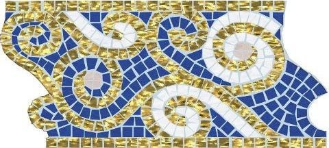 Мозаика BC530* 20x20 стекло 18x40