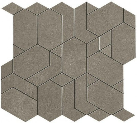Мозаика Boost Pro Taupe Mosaico Shapes (A0QC) 31x33,5 керамогранит