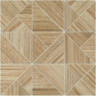 Мозаика Tubadzin Elle Wood керамика 29.8х29.8 см матовая бежевый 5900199048089
