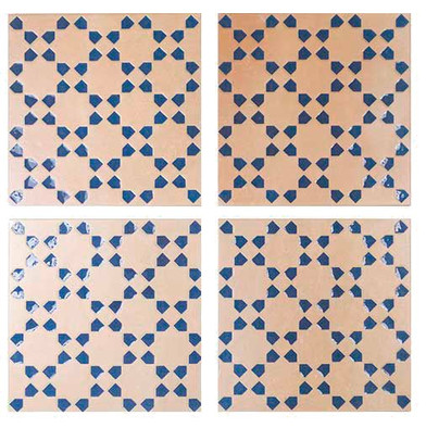 Декор Bejmat Decor Biscuit Azur (125060) 15х15 Wow керамогранит глянцевый