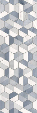 Настенная плитка EC. Rodas DC.Hex Cold 33.3x100 Eco Ceramica глянцевая керамическая