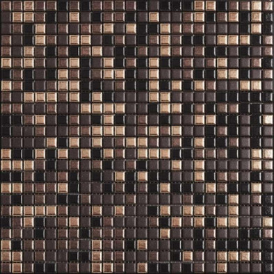 Мозаика Mix Standard Tribal Chic 3 керамика 30х30 см Appiani матовая чип 12х12 мм, бежевый, коричневый XTRC 403