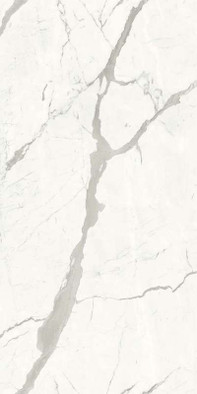 Керамогранит Statuario Supremo Polished Natura Vein - 20mm Plan Atlas Concorde Italy 162х324 полированный универсальный A3VR