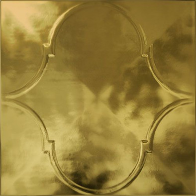 Декор Pashtun Oro Vives 20х20 глянцевый керамический