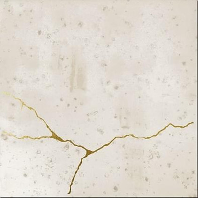 Настенная плитка Kintsugi Ivory 12.5x12.5 Wow Enso глянцевая керамическая 120847