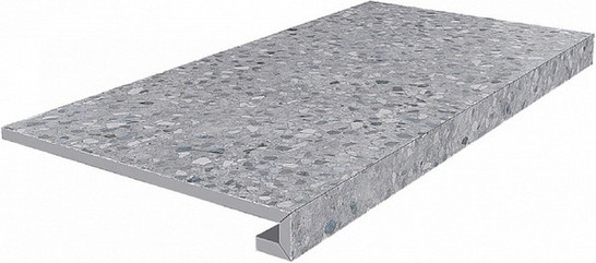 Ступень фронтальная SG632620R/GCF клееная Терраццо Серый 33x60x0,9 керамогранит матовая Kerama Marazzi