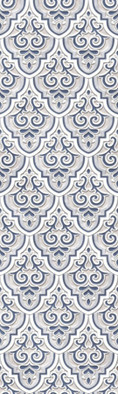 Настенная плитка Ona Blue Bow 29.75х99.55 Aparici Ceramicas сатинированная керамическая