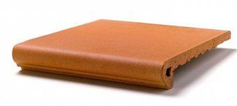 Ступень фронтальная Gres De Aragon Peldano Redondo Natural Classic Mali 33x33 матовая