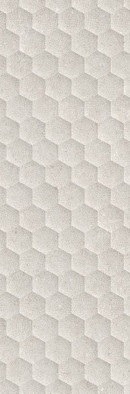 Настенная плитка Beren Light Grey Six Ductile 30x90 Living Ceramics матовая керамическая LV10099