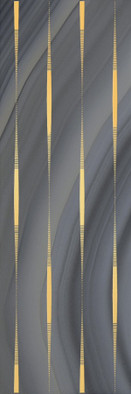 Декор Agat Lines Серый 20х60 Laparet глянцевый керамический х9999217169