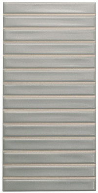 Настенная плитка Sb Grey Matt 12,5x25 Wow матовая, рельефная (структурированная) керамическая 128692