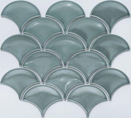 Мозаика PS7300-44 керамика 25.9х27.3 см глянцевая чип мм, голубой