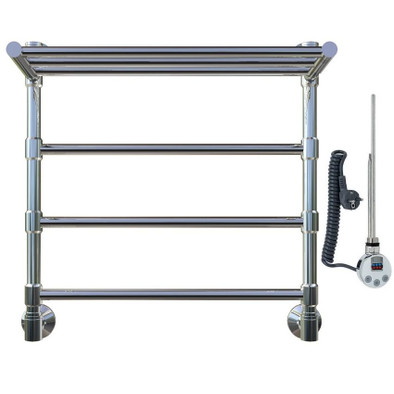 Тругор Полотенцесушитель Винтаж эл ТЭН П 60x50 (ЛЦ33) электрический хром