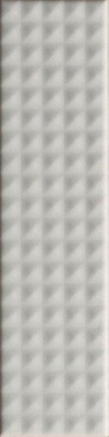 Настенная плитка Stud Bianco 5x20 матовая керамическая
