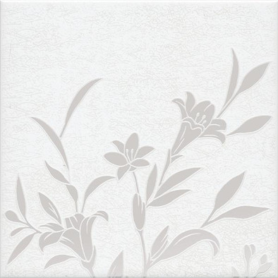 Декор HGD\A569\5155 Барберино 5 Белый Глянцевый 20х20 Kerama Marazzi  керамический