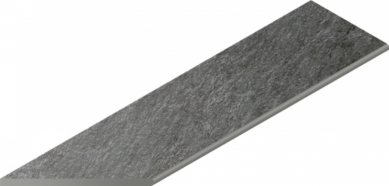 Керамогранит Magma Graphite Bordo 30x120 Round Sx Italon x2 структурированный бортик закругленный левый 620090001328