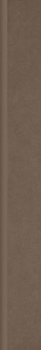 Плинтус Intero Brown Cokół Mat. 7,2x59,8 Paradyz Ceramika керамогранит матовый 5900144071308