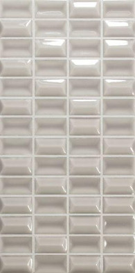 Настенная плитка 3D Bars Diamond Pearl Gloss 12.5х25 Wow 3d, глянцевая, рельефная (структурированная) керамическая УТ-00048724