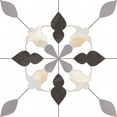 Керамогранит Aramis Carbon 18.7х18.7 Monopole матовый универсальная плитка 85734