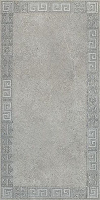 Декор 261102 Greek Cassettone Grigio 40x80 матовый керамогранит