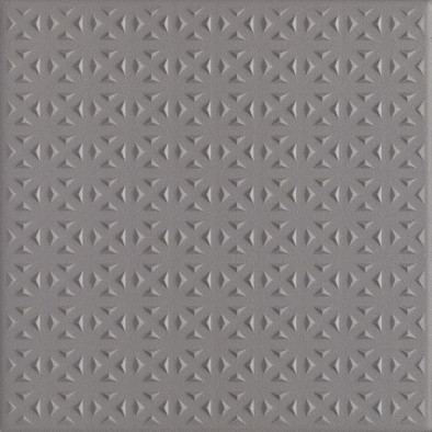 Керамогранит Bazo Nero Gres Monokolor Struktura 19,8x19,8 Paradyz Ceramika  матовый, структурированный универсальный 5900144079700