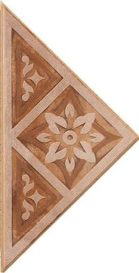 Вставка Triangulo Cotto Natural керамогранит