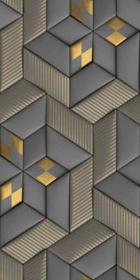 Декор Deco Couture 3D2 49,1x98,2 матовый керамогранит