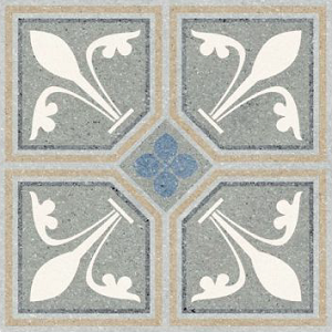 Плитка универсальная MIX Art Decor DC13 20x20 DeShun Ceramics матовая керамическая