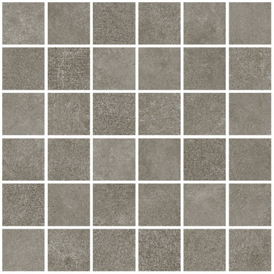 Мозаика Living Ceramics Floss Mosaic Smoky Natural 30x30 керамогранит матовая чип 55х55 мм, серый LV11425