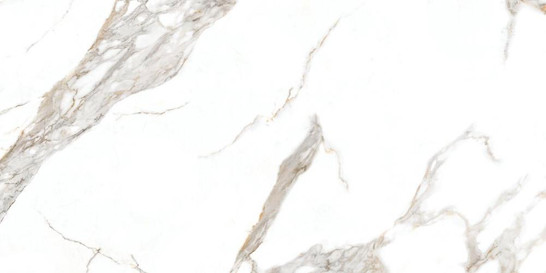 Керамогранит A0ZS 000 J Carrera White Rectified Goldis Tile 59.7х119.8 матовый универсальный УТ000030091