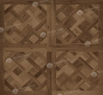 SPC ламинат Alpine Floor ECO 25-3 Елисейские поля Parquet Sirocco 43 класс 595х595х6 мм (каменно-полимерный) с фаской
