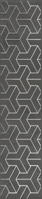 Бордюр AD/D569/6400 Ломбардиа Антрацит 5.4х25 Kerama Marazzi матовый керамический фото Бордюр AD/D569/6400 Ломбардиа Антрацит 5.4х25 Kerama Marazzi матовый керамический