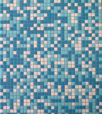 Мозаика Imagine lab ML42013S для бассейна на сетке стекло 32.7х32.7 см, чип 20x20